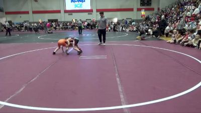 65 lbs Cons. Round 1 - Thomas Rainey, Tiger Youth Wrestling vs Connor Belken, Hazel Green Youth Wrestling