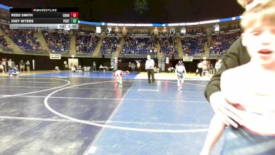 70 lbs Quarterfinal - Reed Smith, Council Rock vs Joey Myers, Portage