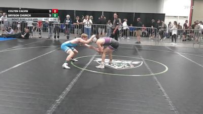 113 lbs Consi Of 64 #2 - Colten Calvin, TN vs Bryson Church, TN