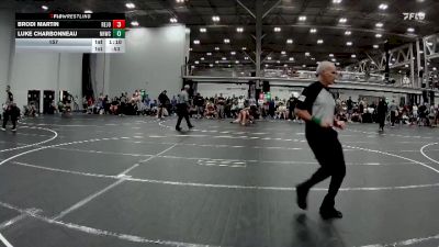 157 lbs Round 1 (4 Team) - Luke Charbonneau, North Hunterdon WC vs Brodi Martin, Revival Jokers