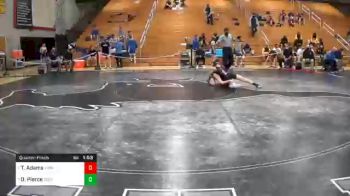 106 lbs Quarterfinal - Tyler Adams, York Suburban vs Daniel Pierce, South Western