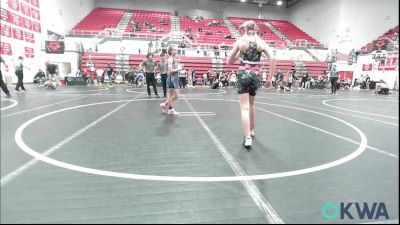 85-91 lbs Rr Rnd 3 - Avalynn Mehan, Cotton County Wrestling Club vs Lucy Wilson, Newcastle Youth Wrestling