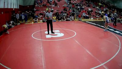 145 lbs Cons. Round 5 - Braden Durst, Berlin Brothersvalley Hs vs Keegan Young, Greensburg Salem Hs