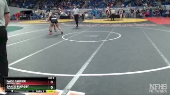 6A/5A Girls 135 Quarterfinal - Gracie Buergey, Thurston Girls vs Paige Carrier, Westview Girls