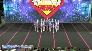 Royalty Elite LLC - Top Secret [2026 L2 Youth - Flex - D2 Day 2] 2026 Spirit Sports Indianapolis Nationals