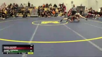 138 lbs Placement (16 Team) - Isayah Zackery, Hamilton Heights vs Daniel Lukowski, New Prairie