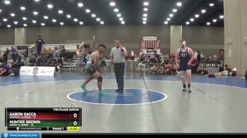 235 lbs Finals (8 Team) - Hunter Brown, Emory & Henry vs Aaron Sacca, Central Florida