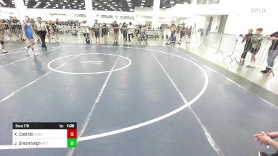 106 lbs Final - Xavier Castillo, Juggernaut WC vs Jantz Greenhalgh, No Team