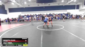 135 lbs Semifinal - Samantha Shang, Etiwanda vs Molly Weiss, Phase 3 Lab Wrestling