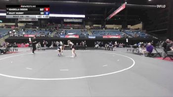 160 lbs Cons. Round 2 - Kiley Hubby, Dickinson State vs Isabella Deeds, Hastings