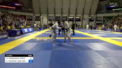 ROBERTO FRANCISCO JIMENEZ vs CAIO VINICIUS LIMA SANTOS 2023 World Jiu-Jitsu IBJJF Championship