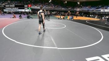 6A 132 lbs Cons. Round 2 - Alec Duran, El Paso Franklin vs Charlie Trujillo, Austin Vandegrift