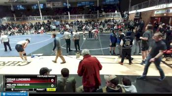 220 lbs 7th Place Match - Cedar Lundberg, Orting vs Melvin Kreitzer, Richland