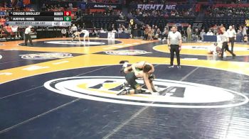 2A 157 lbs Quarterfinal - Justus Heeg, New Lenox (Providence Catholic) vs Cruise Brolley, Washington
