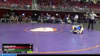 152 lbs Round 3 (3 Team) - Carter Braun, Columbus vs Cael Dempsey, Lincoln East