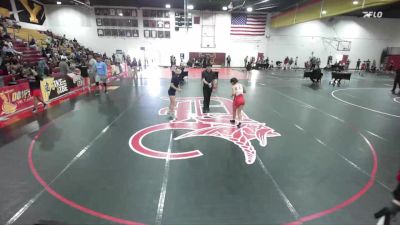 117-125 lbs Round 1 - Angelina Tavitas, Norte Vista vs Melissa Acosta, Legacy Wrestling Center