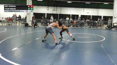132 lbs Consi Of 64 #2 - Mac Johnson, NC vs Tyler Ineman, OH