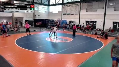 158-162 lbs Cons. Semi - Krystian Elloye, Dunlap vs Tyson Ahrens, Northwest Lions