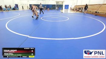 145 A Round 2 - Noah Bull, Sanderson Wrestling Academy vs Edgar Jimenez, Valiant Wrestling