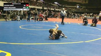 3-5 64 Quarterfinal - Rhett Williford, Hanover Hawkeye Youth Wrestlin vs Colton Gantt, Poquoson Athletic Association