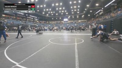 184 lbs Cons. Round 5 - Jorden Tyler, Bellevue vs Kaleb Bereza, Missouri Baptist University