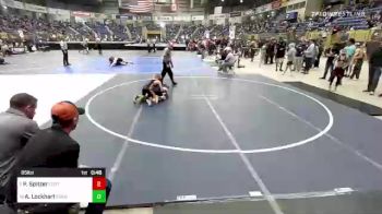 85 lbs Consi Of 4 - Parker Spitzer, Cortez Wrestling Club vs Ashton Lockhart, Kremmling Mustangs