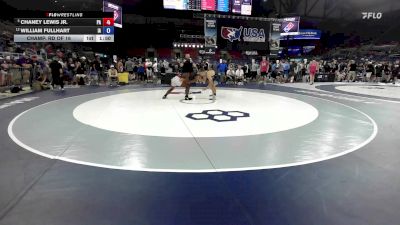 165 lbs Champ. Rd Of 16 - Chaney Lewis Jr., PA vs William Fullhart, IA