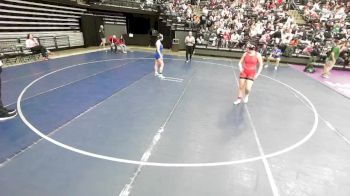 4A 170 lbs Cons. Round 3 - Jayden Pace, Stansbury vs Brezlynn Cox, Bear River