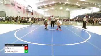 130 lbs Quarterfinal - Katrina Cortez, Xcel Wc vs Adaugo Nwachukwu, Swamp Monsters