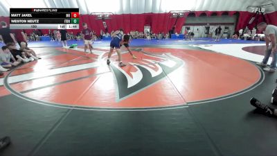 150 lbs Semis & Wb (16 Team) - Weston Neutz, Illinois Top Dawgs Navy vs Matt Jakel, Marathon