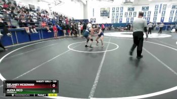 130 lbs Cons. Round 2 - Alexa Rico, Camarillo vs Delaney McGowan, Alta Loma