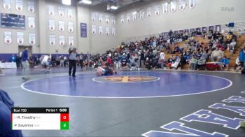 285 lbs Cons. Round 4 - Rolden Timothy, Northwest vs Peters Savarino, Summit