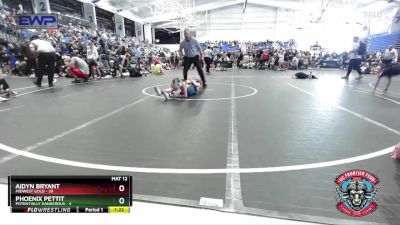 80 lbs Round 1 (4 Team) - Phoenix Pettit, Potentially Dangerous vs Aidyn Bryant, Midwest Gold