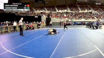 113-D1 Semifinal - Cannon Farrar, Gila Ridge High School vs Brody Bellefeuil, Liberty High School