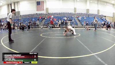 86 lbs 5th Place Match - Edward Pokorny, Garfield Heights Little Bulldogs Wrestling Club vs Carter Hill, Team Donahoe Wrestling Club