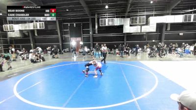 54 lbs Quarterfinal - Bear Boone, Independent vs Cade Chandler, Manu WC