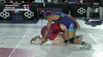 76 lbs Quarters - Naomi Simon, Iowa Women's WC/ Titan Mercury Wrestling Club (TMWC) vs Tristan Kelly, Army (WCAP)