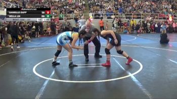 137 lbs Cons. Round 1 - Danielle Duff, Troy vs Bella Lin, Unattached