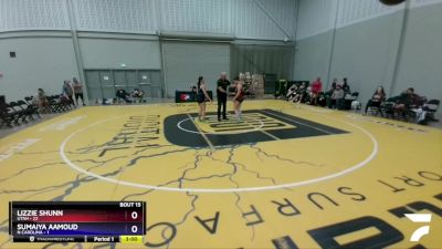 152 lbs Round 5 (6 Team) - Lizzie Shunn, Utah vs Sumaiya Aamoud, N Carolina