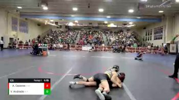 106 lbs Champ. Round 1 - Alexis Cazares, Warren vs Vanessa Andrade, Buena Park