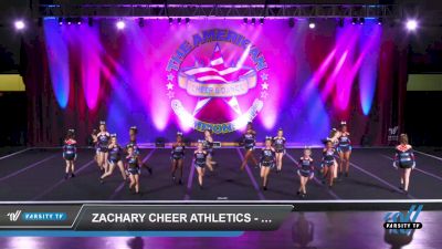 Zachary Cheer Athletics - Rage [2022 L2 Youth - D2 Day 2] 2022 The American Coastal Kenner Nationals DI/DII