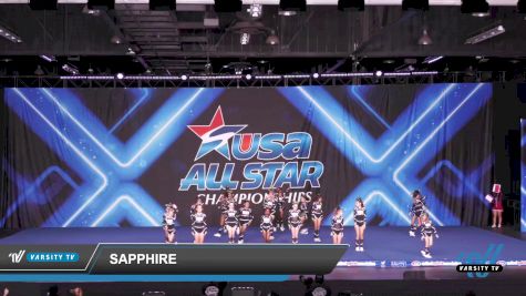 Sapphire [2022 The California All Stars - Ontario L1 Youth - Medium] 2022 USA All Star Anaheim Super Nationals