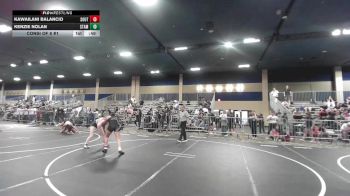 130 lbs Consi Of 8 #1 - Kawailani Balancio, South Kona WC vs Kenzie Nolan, Stampede WC