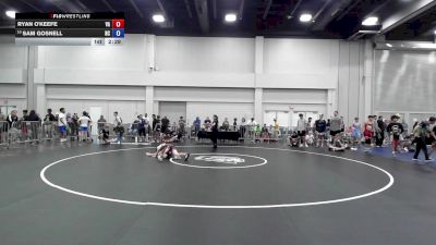 126 lbs Champ. Round 2 - Ryan O'Keefe, VA vs Sam Gosnell, NC