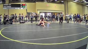 113 lbs Consi Of 16 #2 - Dominic Day, California Gladiators WC vs Cole Jensen, Jimenez Trained Academy