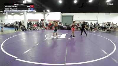 115 lbs William Dircks, Minnesota Blue vs Jesse Velasco, California