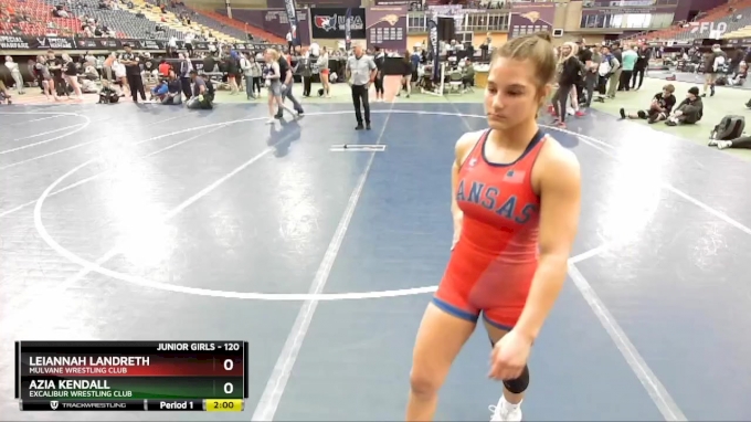 120 Lbs Quarterfinal Leiannah Landreth Mulvane Wrestling Club Vs 120 Lbs Quarterfinal Leiannah Landreth Mulvane Wrestling Club Vs