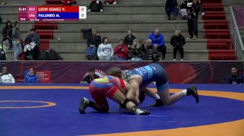 50 kg Semifinal - Mia Palumbo, USA vs Vicky Leon Gomez, ECU