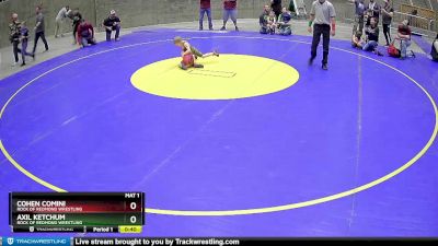 43 lbs Cons. Round 5 - Cohen Comini, Rock Of Redmond Wrestling vs Axil Ketchum, Rock Of Redmond Wrestling