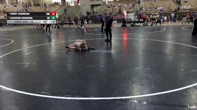 75 lbs Semifinal - Cooper Erskine, Grindhouse Wrestling vs Tibby Norman, TNWA